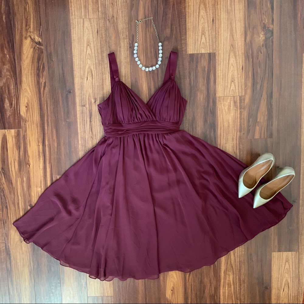 Maroon Prom/Formal/Bridesmaid dress